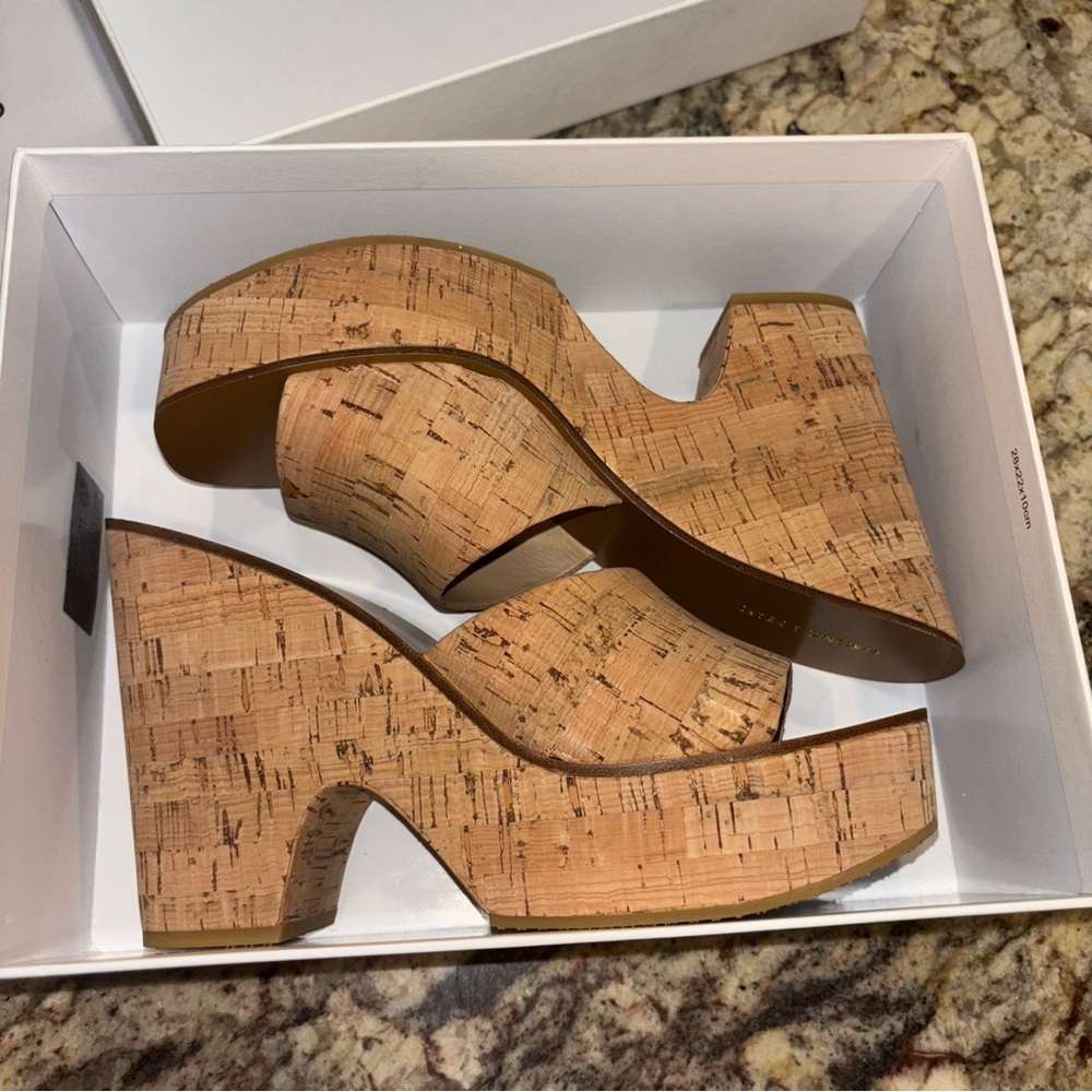 Veronica Beard Paulita Platform Sandals NIB - Picture 10 of 13
